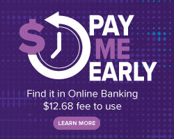 Pay Me Early find it in online banking. learn more